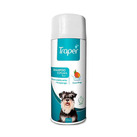 Shampoo Seco para Perros 170 ML