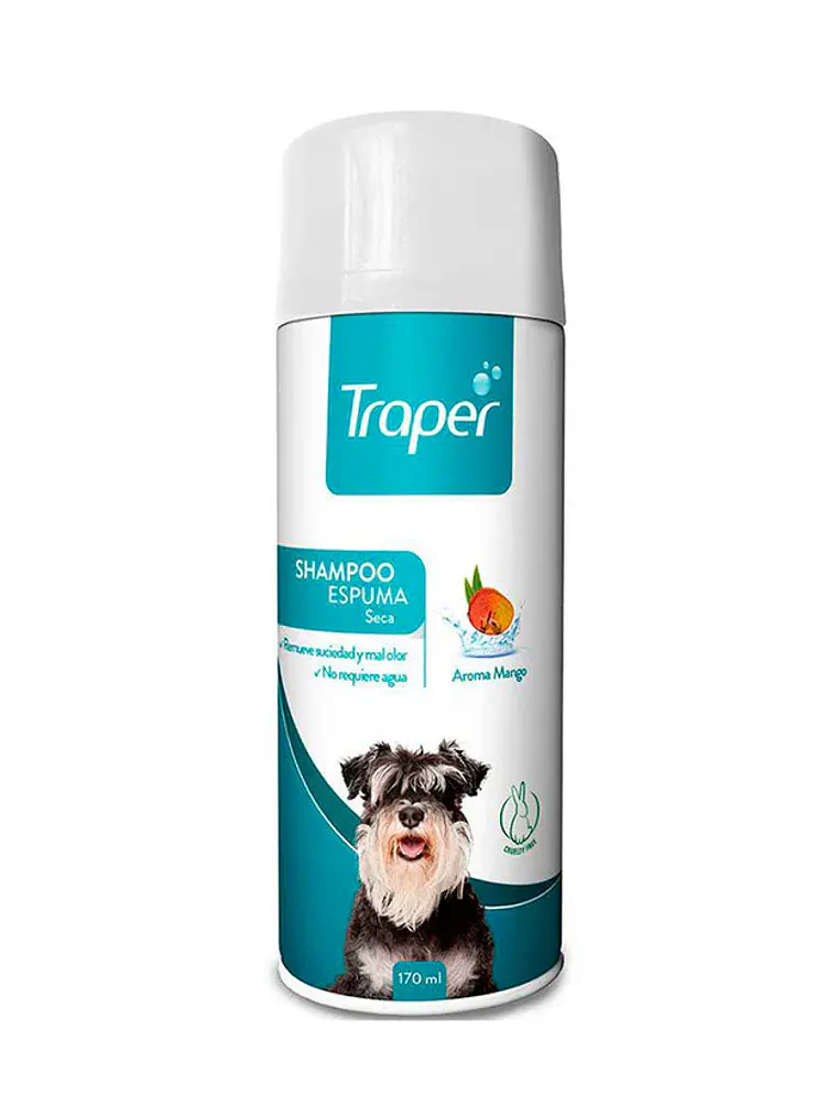 Shampoo Seco para Perros 170 ML 1