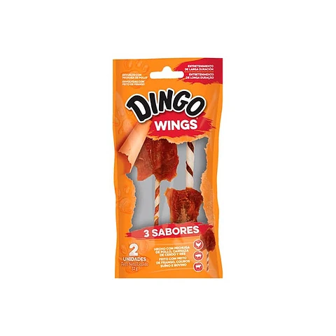 Dingo Triple Flavor Wings Bolsa 2 Un.