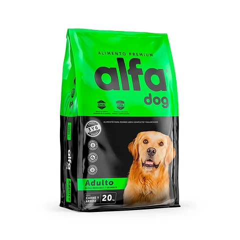 Alfa Dog Perro Adulto 20 KG