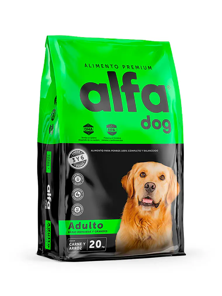 Alfa Dog Perro Adulto 20 KG 1