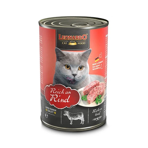 Leonardo Quality Selection Ternera Lata 400 GR