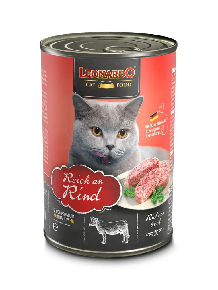 Leonardo Quality Selection Ternera Lata 400 GR 1