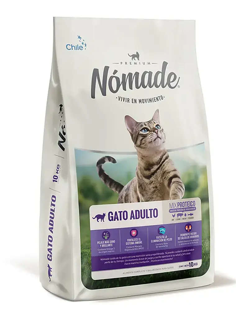 Nómade Gato Adulto 10 KG 1