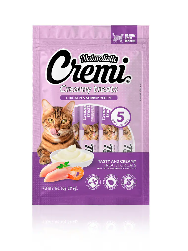 Cremi Sabor Pollo y Camarón 60 GR 1