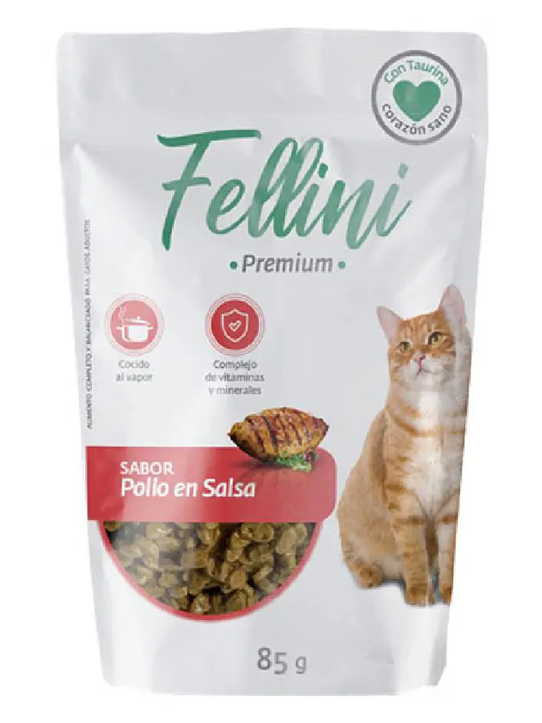 Fellini Sabor Pollo en Salsa 85 GR 1