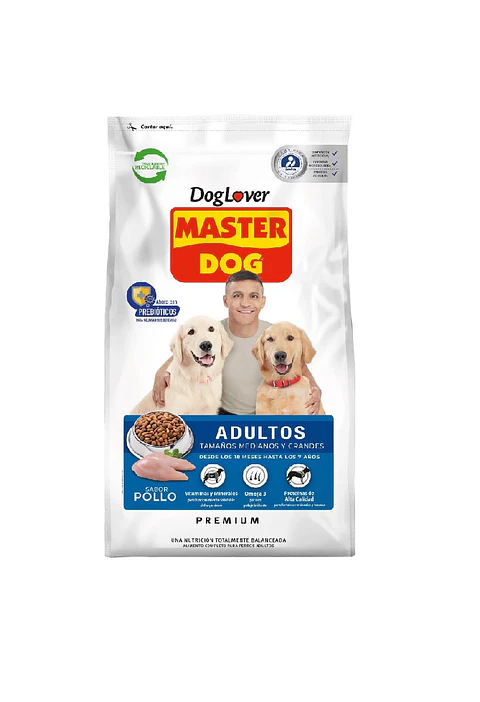 Master Dog Perro Adulto Sabor Pollo 18 KG