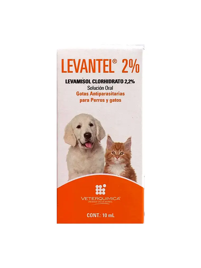 Levantel Antiparasitario Interno para Gatitos y Cachorros 10 ML 1