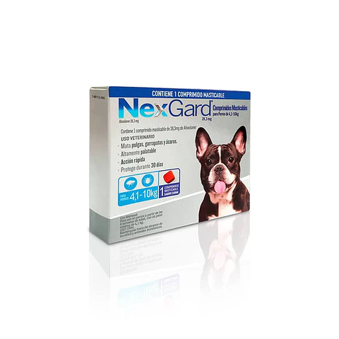 Nexgard Antiparasitario para Perros de 4,1 a 10 KG