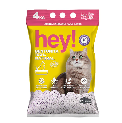 Arena Aglutinante Hey! Lavanda 4 KG