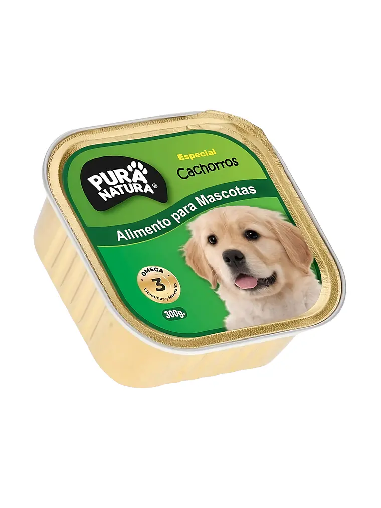 Pura Natura Cachorro Sabor Carne 300 GR 1