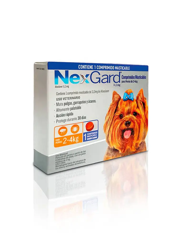 Nexgard Antiparasitario para Perros de 2 a 4 KG 1