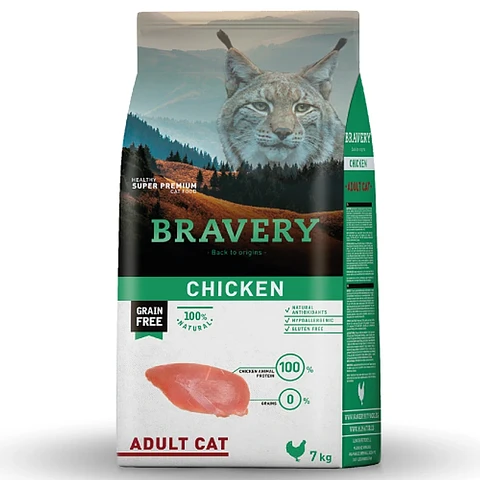 Bravery Chicken Adult Cat 7 KG