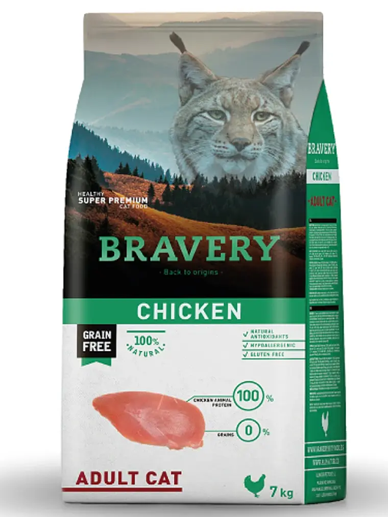 Bravery Chicken Adult Cat 7 KG 1