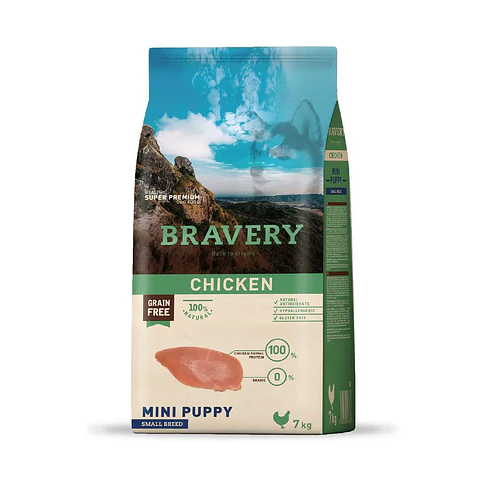 Bravery Chicken Mini Puppy 7 KG