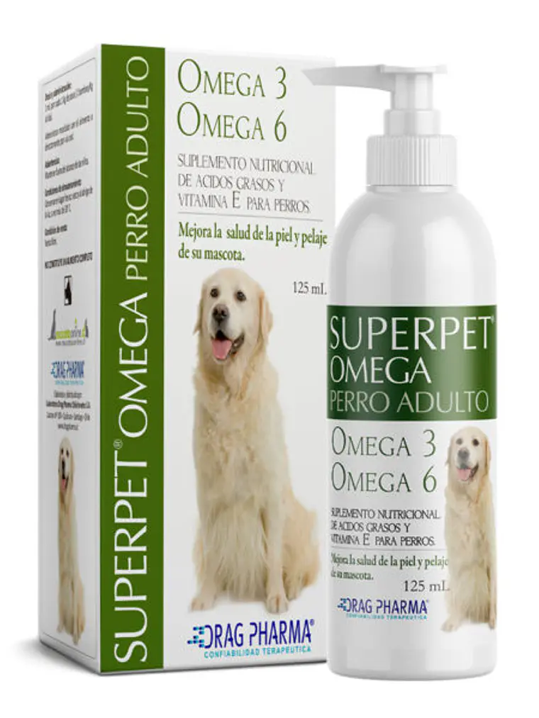 SuperPet Omega Perro Adulto 125 ML 1