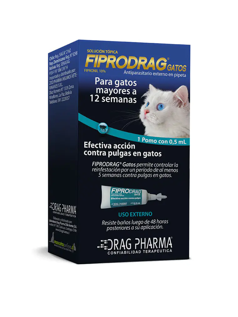 Fiprodrag pipeta gato 1
