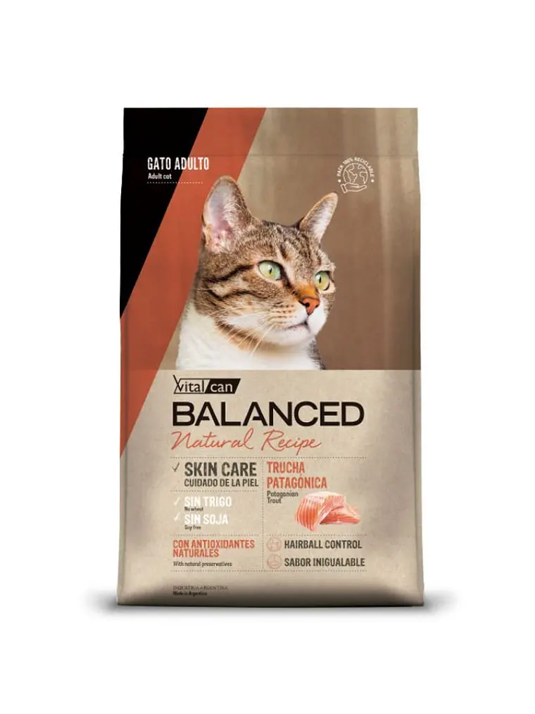 Balanced natural recipe gato trucha 3 KG 1