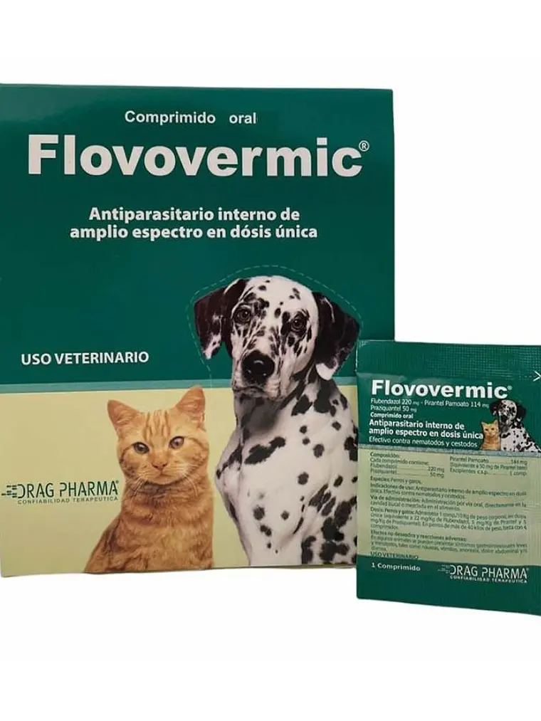 Flovovermic antiparasitario para 10 KG 1