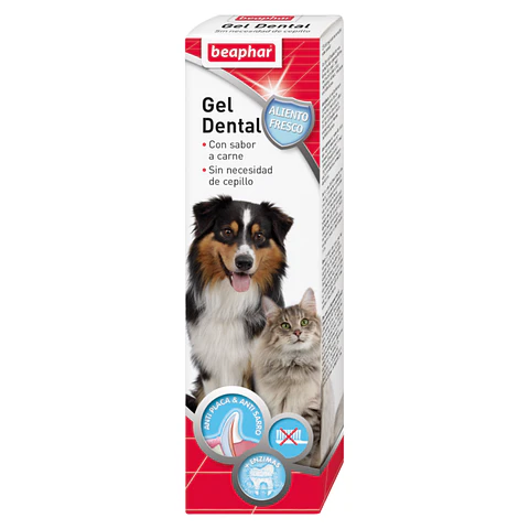 Gel dental para perros y gato