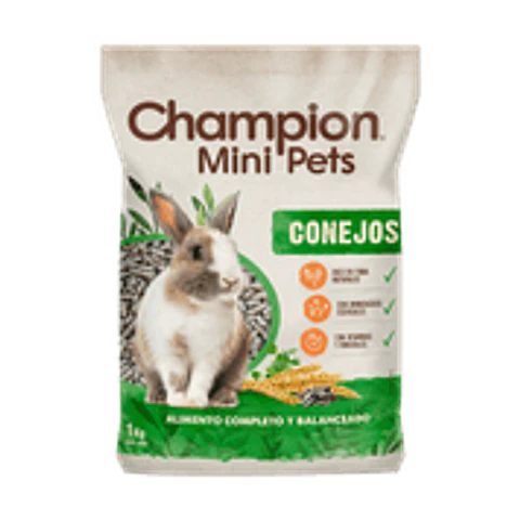 Mini pets Conejo 1 KG