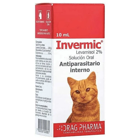 Invermic gotas gato 10 ml