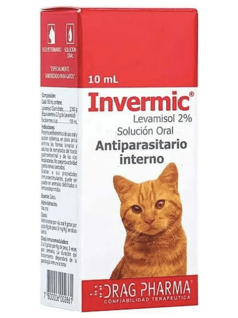 Invermic gotas gato 10 ml 1