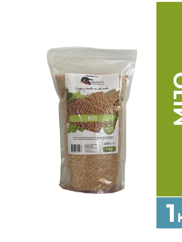Alimento para Aves Semillas de Mijo 1 KG 1
