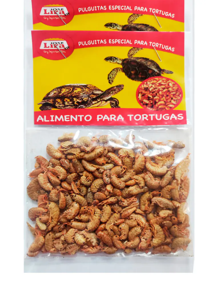 Alimento para Tortugas Peces 1 Unidad Pulga 20 GR 1