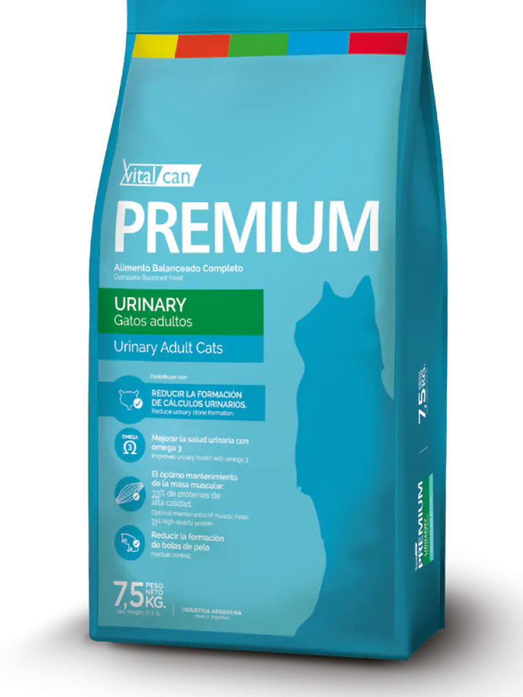 Vitalcan Premium Gato Urinary 7,5 KG 1