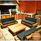 Juego de Tapiz Negro Terraza Rustica - Miniatura 7