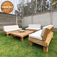 Juego de Tapiz Beige Terraza Rustica - Miniatura 3