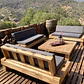 Juego de Tapiz Grafito Terraza Rustica - Miniatura 3