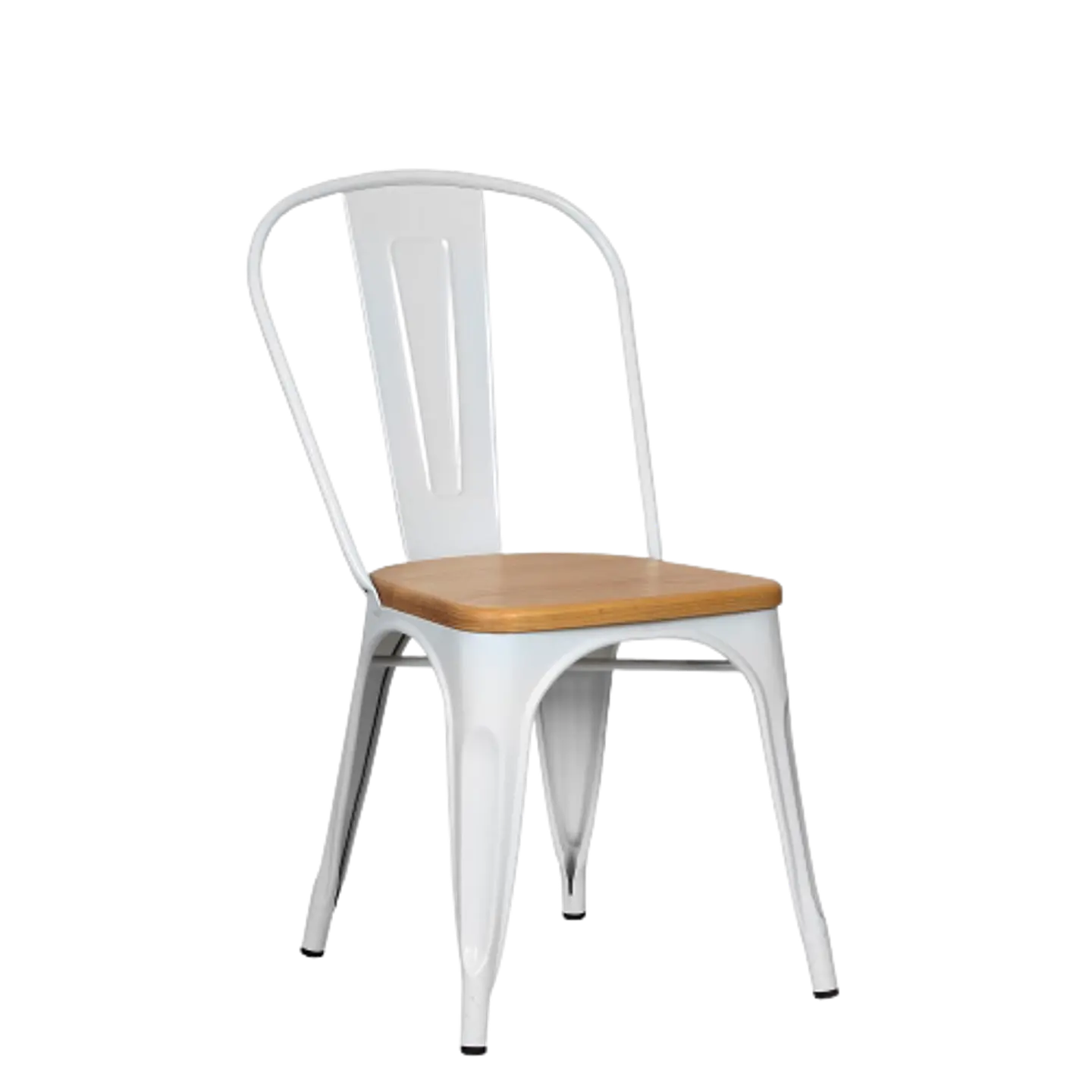 Silla tolix asiento Madera 1
