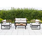Living Terraza Industrial 4 Personas - Miniatura 1