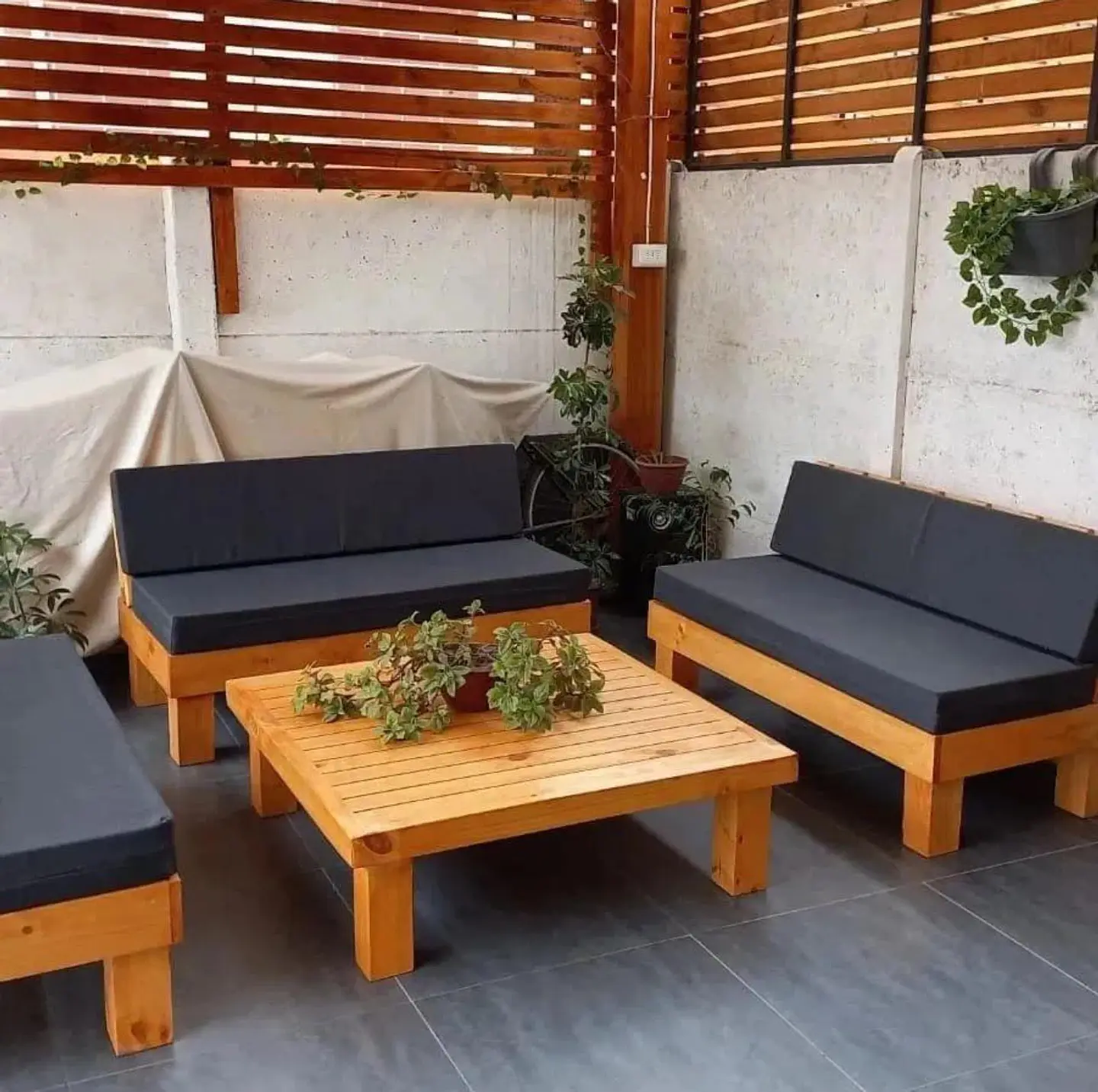 Living Terraza Grafito 3