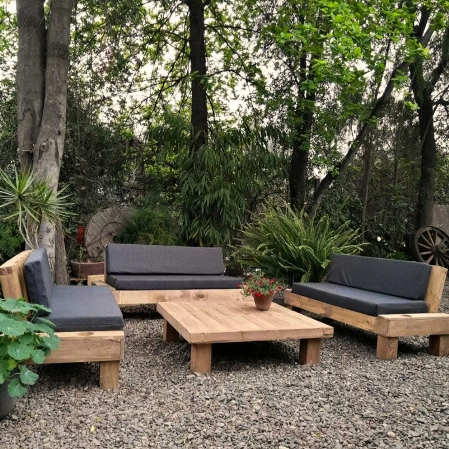 Living Terraza Posavasos Grafito 5