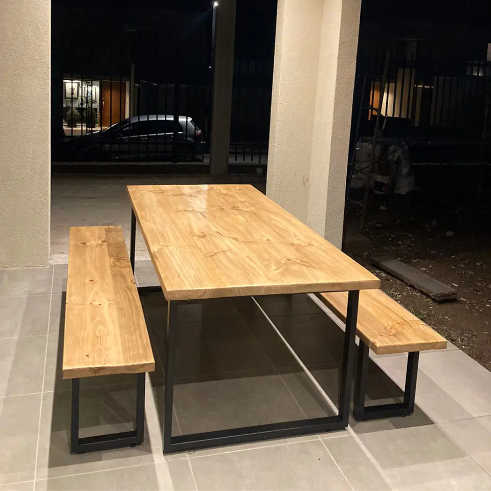 Comedor 2 Bancas - Varias Medidas 2