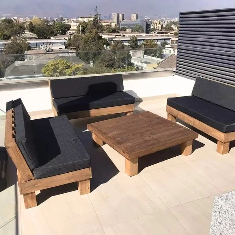 Living Terraza Negro 4