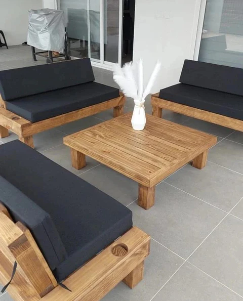 Living Terraza Posavasos Negro