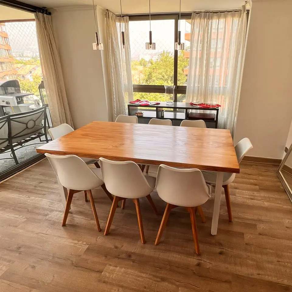 Comedor Larraín 8 Personas - Tulip - Blanco  3