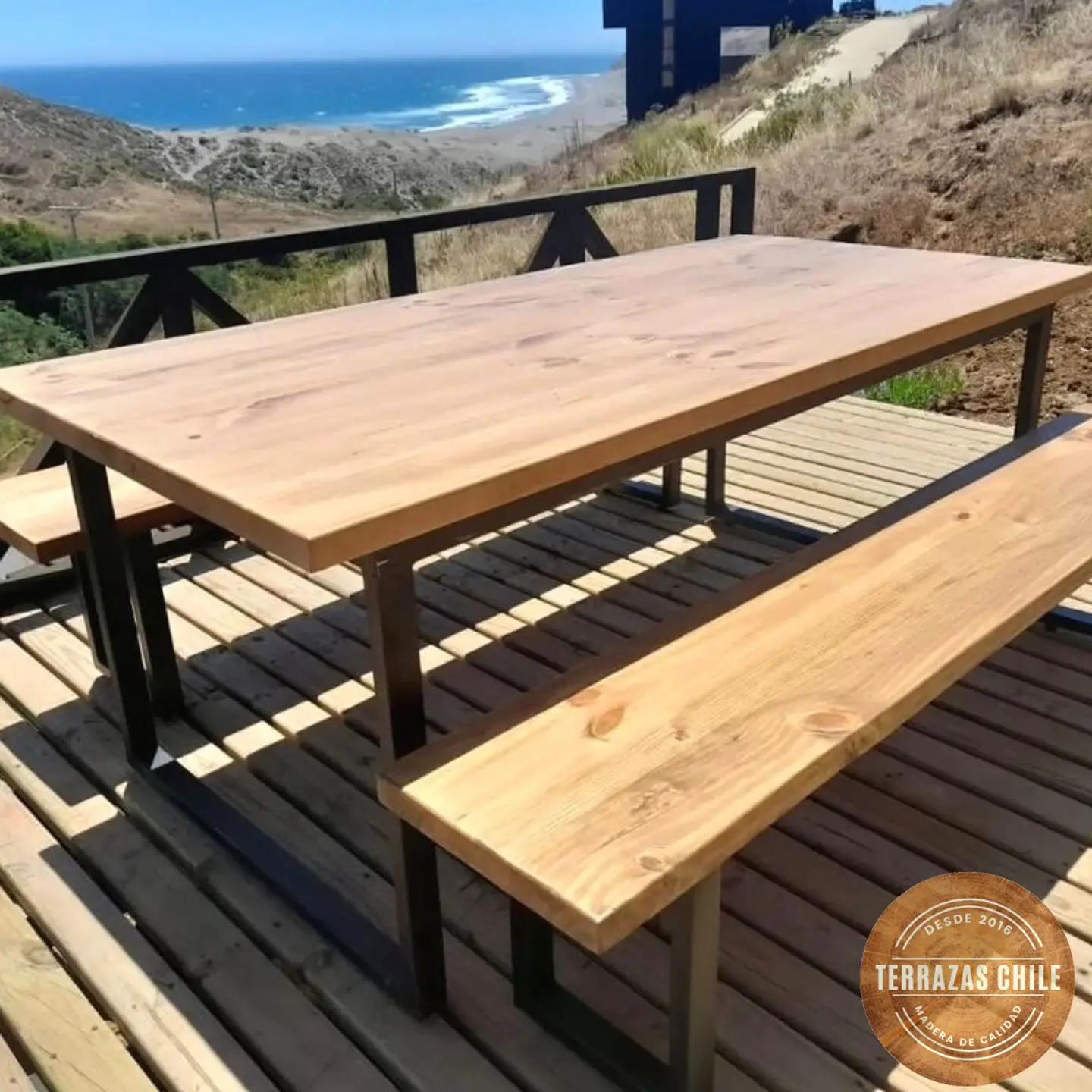 Comedor 2 Bancas - Varias Medidas 3