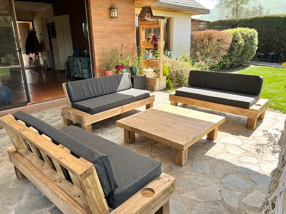 Living Terraza Posavasos Grafito 2