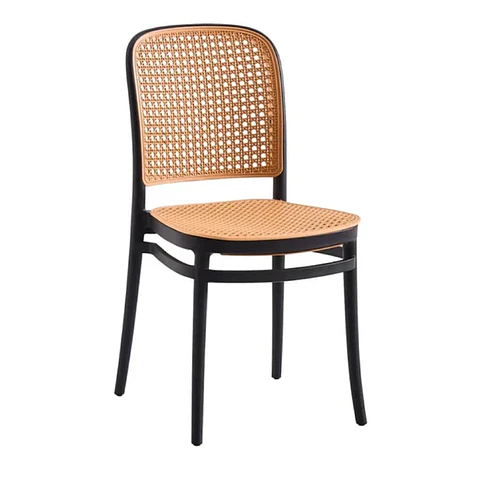 Silla Lombardía Polipropileno - Negra