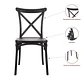 Silla Crossback Polipropileno - Varios colores - Miniatura 2
