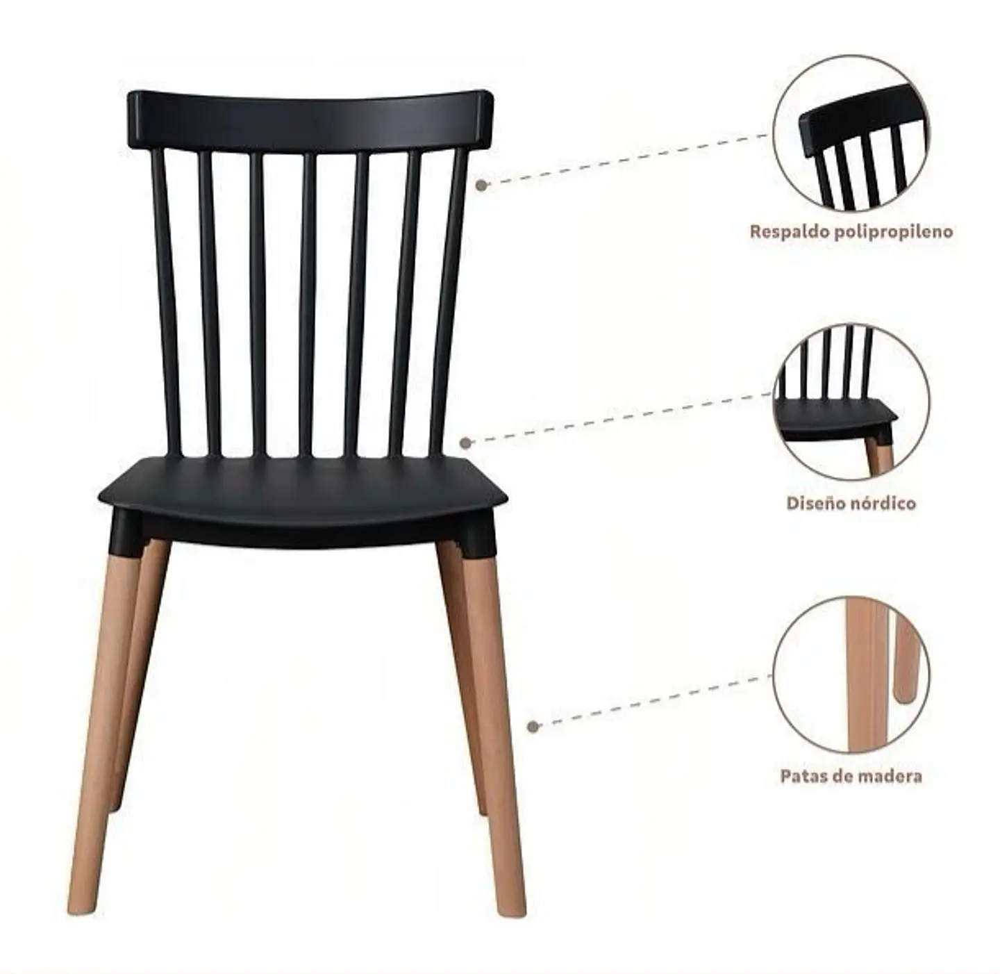 Silla Windsor - Varios Colores 2