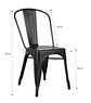 Silla Tolix - Negro y Blanco - Miniatura 3