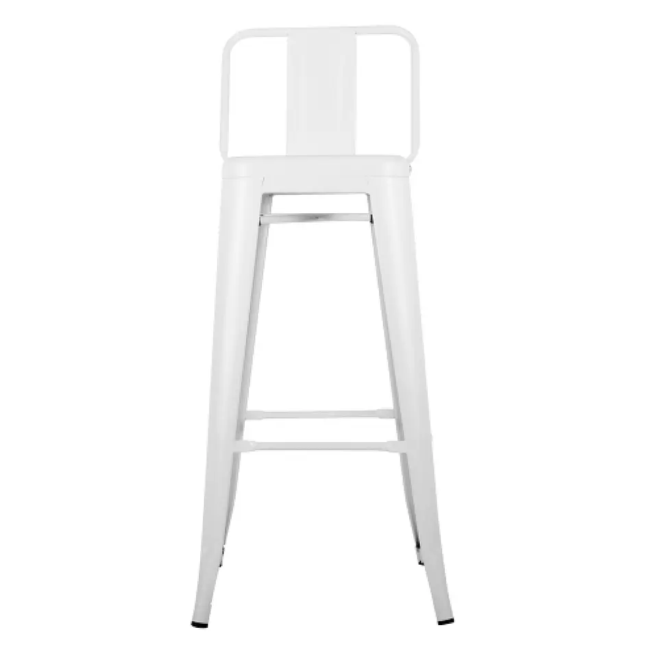 Taburete Tolix 64 cm - Blanco y Negro 3