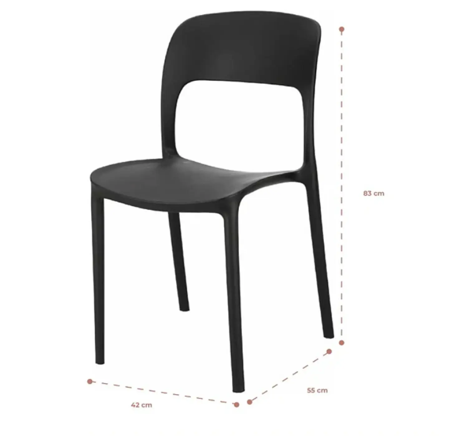 Silla Kentucky - Negra 3