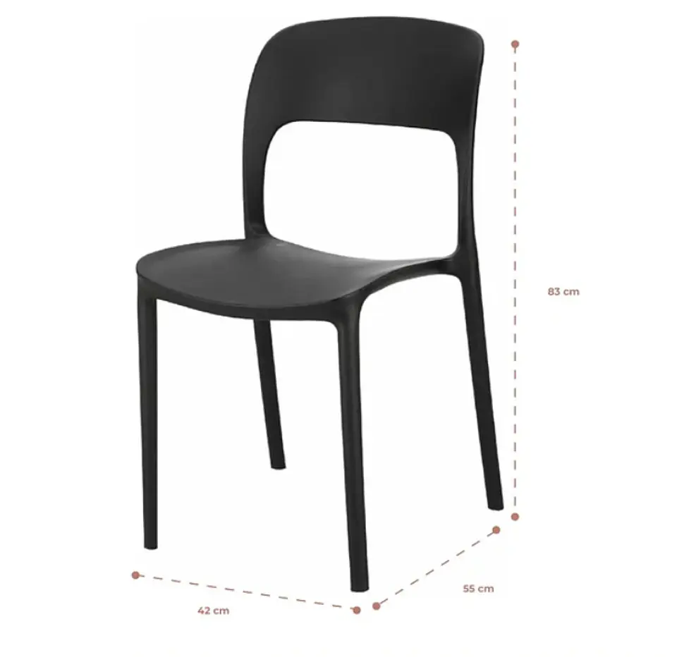Silla Kentucky - Negra 3